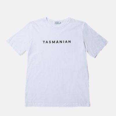 Tasmanian - Tasmanian Made - White Tee _Web